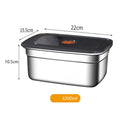 Stainless Steel Camping Lunch Box | Large Capacity Leak Proof Food Storage Container