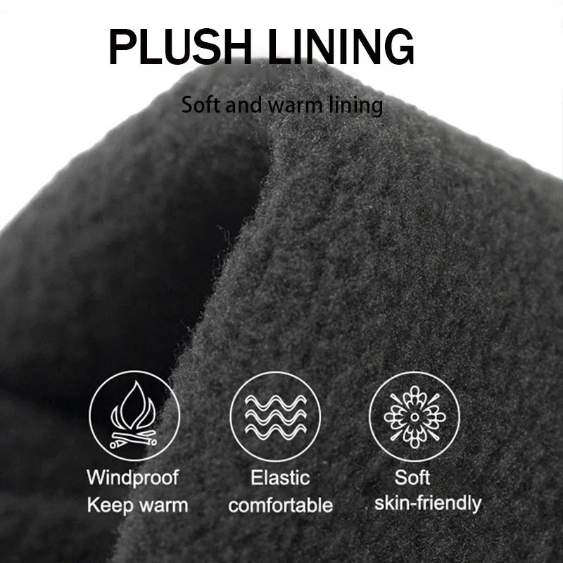 Winter Touchscreen Windproof Thermal Gloves for Men & Women – Cycling, Running, Hiking & Skiing